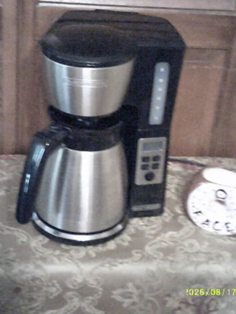 BLACK+DECKER 12 Cup Thermal Programmable Coffee Maker CM2046S Stainless Steel